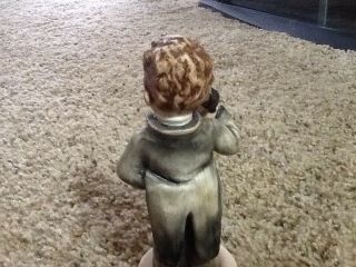 Hummel Figurine 1960 ' s A Young Boy Answering The Phone 7 