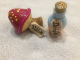 Alice In Wonderland Salt And Pepper Shaker