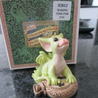 Pocket Dragons " Making Time For You " Members/club Jun95 - May96 Retired Rare