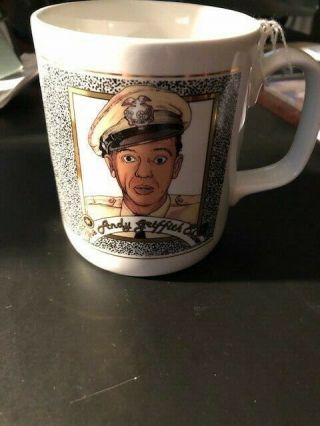 The Andy Griffith Show Barney Fife Nip It In The Bud Mayberry Coffee Cup