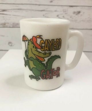 Vintage Avon Gaylord Gator Mug Cup Glass Novelty Gift Collectible Nostalgia