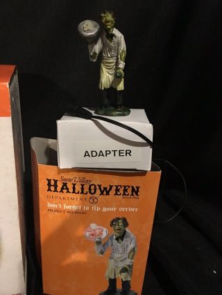 Dept 56 Halloween 3 Accessories that Need Wiring Help 3
