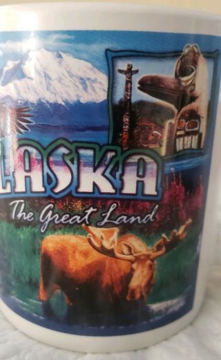 ALASKA Nature Bear Wilderness Vacation Princess Cruise Coffee Mug Cup Souvenir 2