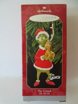Hallmark Keepsake Ornament The Grinch Dr.  Seuss 1998