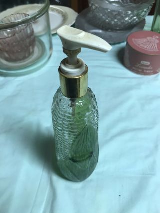 Vintage Avon Ear Of Corn Golden Harvest Hand Lotion Pump Bottle 10 Oz.