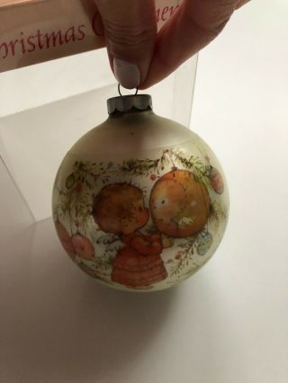 1975 Heavenly Days Hallmark Ball Ornament By Mary Hamilton Tree Trimmer Series