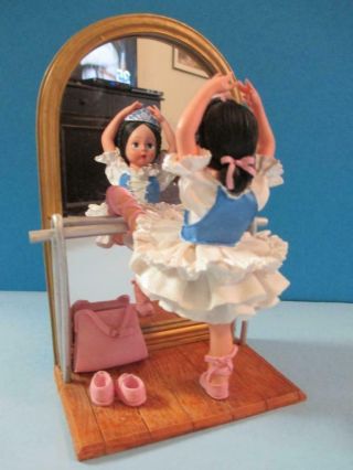 Madame Alexander At The Barre Ballerina Doll With Mirror 7 " Figurine W/ Box 2000