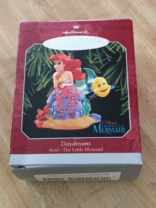 1998 Hallmark Keepsake Ornament Ariel The Little Mermaid Daydreams