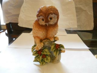 Andrea By Sadek Porcelain Elf Owl Bird Figurine.  (elf Owl By Andrea)