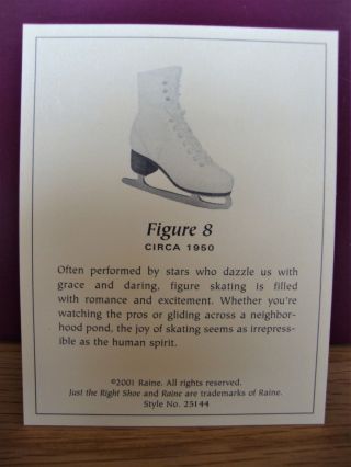 Just The Right Shoe - Figure Eight ice skating boot 5