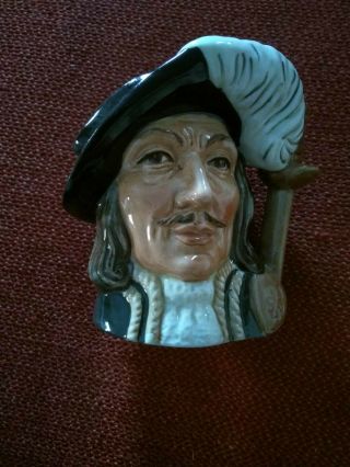 Royal Doulton Athos Small Character Jug D6452 Three Musketeers 4 " One For All