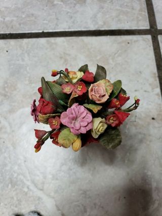 Mini Vase With Decorative Flowers 5