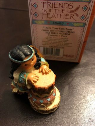 Friends Of The Feather " Three Tom Tom Toms.  Enesco 1997