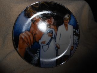 Franklin Princess Diana & Mother Teresa Angels Among Us Collector Plate