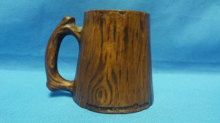 Vintage Treasure Craft Ceramic Tree Trunk California Souvenir Coffee Mug Cup 3