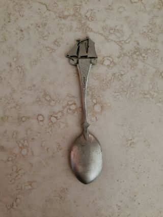 Nantucket Pewter Souvenir Spoon 3