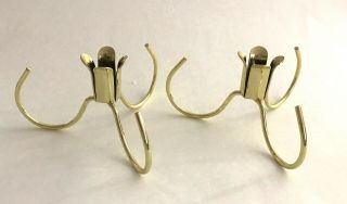 Vintage Home Interiors Brass Taper Candle Holders•vguc