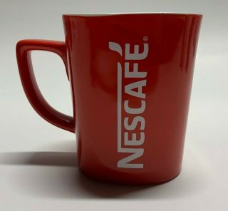 Nescafe Coffee Cup Mug,  Red