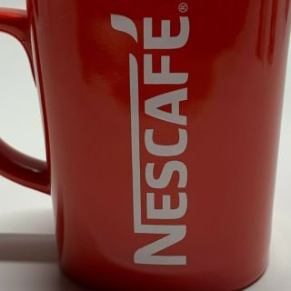 Nescafe Coffee Cup Mug,  Red 2