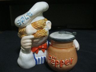 Sesame Street Swedish Chef Salt And Peppers Shakers