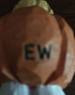 Eddie Walker HALLOWEEN Blonde Girl in Pumpkin Costume Retired EW logo A, 3