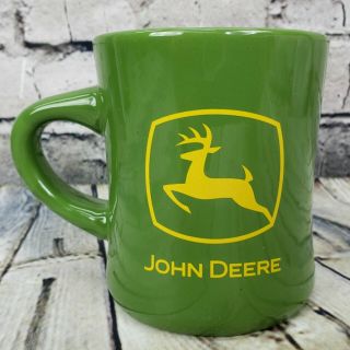 John Deere Logo Green Yellow Coffee Cup Mug Official Licensed Product 2 Sided 3