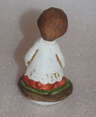 VTG Holland Mold Style Ceramic Christmas Carol Singer Boy 5 