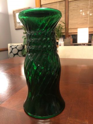 Vintage E.  O.  Brody Co Cleveland Emerald Green Swirl 9.  5 