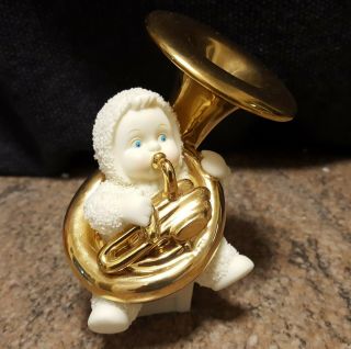 Snowbabies Christmas Concert 2003 " Tuba " - Player Item 56.  69704 Buy 2,  Save $$ 