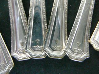 DEMITASSE SPOONS PLATED WITH PURE SILVER - 8 CT 3