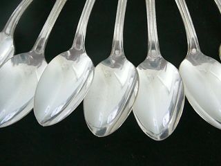 DEMITASSE SPOONS PLATED WITH PURE SILVER - 8 CT 4