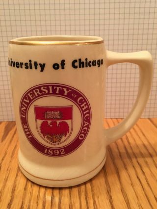 University Of Chicago Ceramic Vintage Decorative Mug
