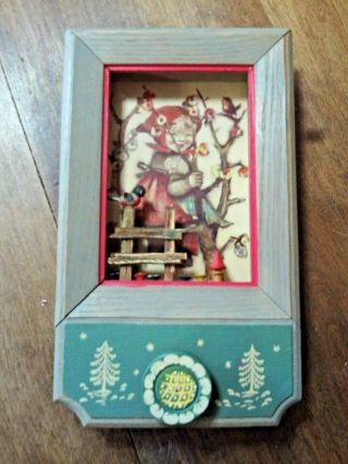 Antique Thorens Movement Musical Box Gigi Made In Switzerland Wooden