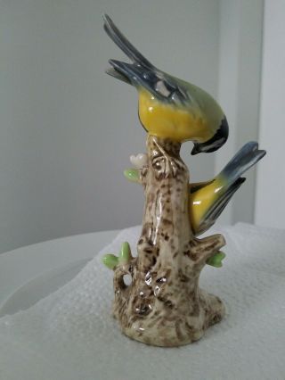Vintage Goebel Birds “Great Tit” Figurine Made in West Germany 3
