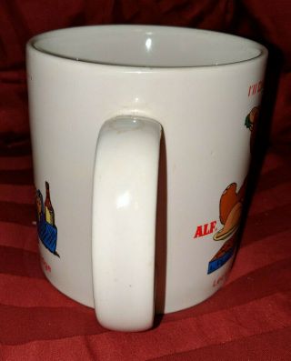 ALF 1987 I ' ll Diet Tomorrow Check Out the Fridge Coffee Mug Tea Cup Rare HTF EUC 4