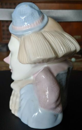 Meico Clown ' s Head Bust Figurine 3