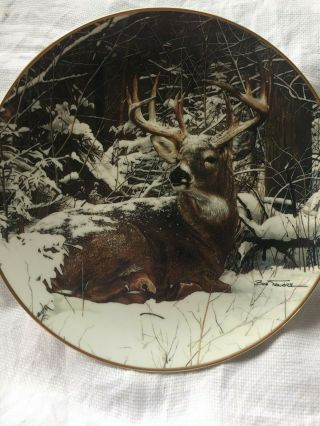Danbury - Deer Plate - Bob Travers - Pride Of The Wilderness - Winter Stag