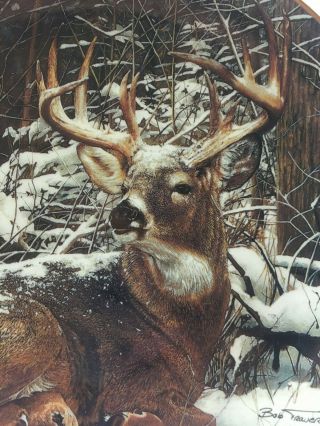 Danbury - Deer Plate - Bob Travers - Pride of the Wilderness - Winter Stag 2