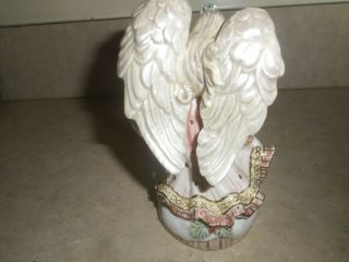 Fitz And Floyd Classics Peaceable Kingdom Angel With A Deer Bell 1999 3