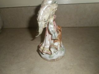 Fitz And Floyd Classics Peaceable Kingdom Angel With A Deer Bell 1999 4