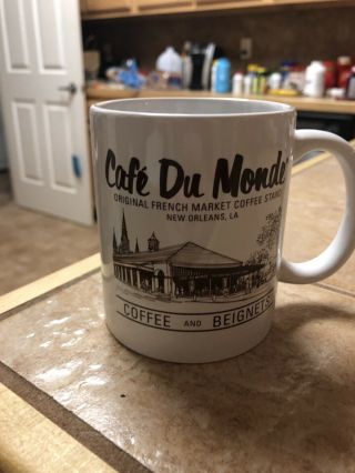 Cafe Du Monde Coffee Cup Orleans Louisiana Mug French Quarter