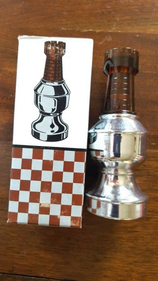 Avon Vintage Chess Piece " The Rook Ii " Wild Country After Shave