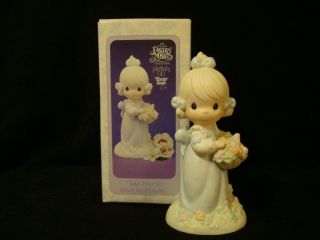 Precious Moments - Take Time To Smell The Flowers - Limited Edition 1995