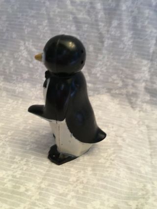 salt and pepper Willie Penguin is missing Millie.  F & F Fitz and Floyd 2
