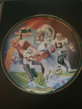 " Hall Of Fame Career " Signed Limited Edition Dan Marino Collector 