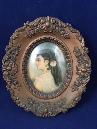A Cameo Creation M Me Adelina Patti By Georges Leveen Vintage Frame