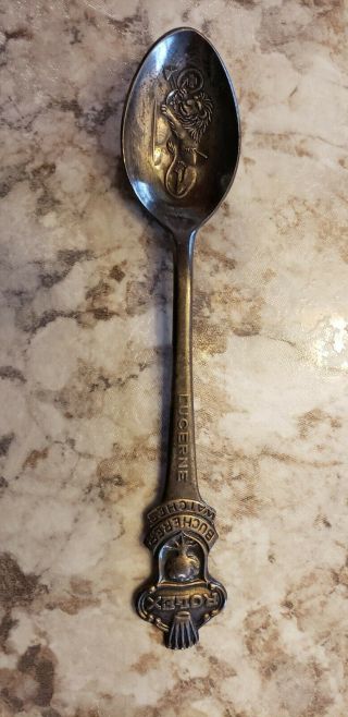 Vintage Lucerne Rolex Bucherer Of Switzerland Miniature Collector Spoon