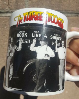 The Three Stooges Hook Line And Sinker Coffee Cup/mug