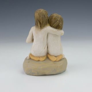 Vintage Willow Tree - Sister Mine - Young Girls Figure - 3