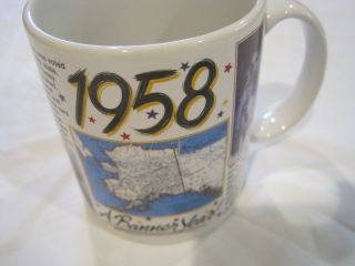 1958 Coffee Mug Cup Gigi Hula Hoops Alaska Michael Jackson Ceramic Lbdlb
